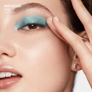 Moon Crystal Kaja New 2 Boxes Of Cosmic Green Sparkling Eye Pigments .29 Oz Each